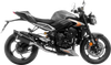 Lv-14 R Exhaust System - 3-Into-1 - Black - Street Triple 766 R/Rs 15608Bu