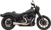 Bassani Xhaust Exhaust Short Ripper 2:1 Stainless 49 State M8 Softail 1S75Sse