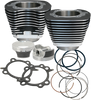 S&S Cycle 106" Big Bore Cylinder Kit - Twin Cam - Black 910-0206