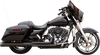 S&S Cycle 2-Into-1 Exhaust For '95-'16 Fl - Black 550-0777