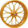 Performance Machine (Pm) Wheel - Revolution - Front - Dual Disc/With Abs - Gold Ops - 18X5.5 1204-7814R-Rvnap-G