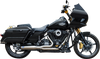 2-Into-1 Qualifier Exhaust System - Race Only - Brushed Stainless 550-1107
