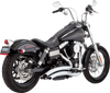 Vance & Hines Big Radius Exhaust System - Chrome 23371