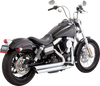 Vance & Hines Big Shots Staggered Exhaust System - Chrome 17338
