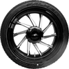 Hurricane 3D Rear Right Wheel - Black Cut (18") | Falken Tire (215/45Zr18) Pkg-Hurr-187T-Bm