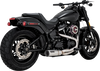 Vance & Hines 2-Into-1 Hi-Output Short Exhaust System - Stainless Steel - Brushed 27331