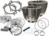 S&S Cycle 4" Big Bore Bolt-In Sidewinder Cylinder Kit - 100" - Black 910-0646