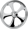 Rc Components Wheel - Nitro - Front - Dual Disc/Without Abs - Chrome - 21X3.5 - '00-'07 Flt 21350-9917-92C