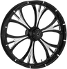 Rc Components Wheel - Majestic Eclipse - Front - Dual Disc/Without Abs - Black Eclipse - 21X3.5 - '14-'23 Flt 21350903114102E
