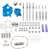 S&S Cycle Cam Chest Kit With Plate - Chain Drive - Oil Cooled - 550 Cam - Chrome Pushrods - M8 310-1082B