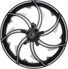 Coastal Moto Wheel - Fury - Front - Dual Disc/Without Abs - Black Cut - 21X3.25 - Fl 1502-Fry-213-Bc