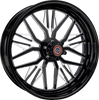 Wheel - Nivis - Rear - Single Disc/Without Abs - Black/Contrast Cut Platinum - 18X5.5 1270-7814R-Nvsap-Bmp