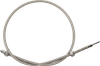 Drag Specialties Front-Wheel Drive Speedometer Cable - 40" - Braided