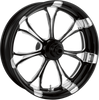 Performance Machine (Pm) Wheel - Paramount - Front - Dual Disc/With Abs - Platinum Cut - 18X5.5 1204-7814R-Par-Bmp