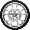 Coastal Moto Wheel Front Largo W/Tire Abs (Tpms) Chr 21"  2023-Tour Pkg-Lar213Ch-24Abst