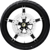 Coastal Moto Wheel Frt Daytona W/Tire Abs(Tpms)Install Bk Cut 21"  320Mm Pkg-Day213Bc-24Abst