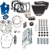 S&S Cycle 132" Power Package Engine Performance Kit - Chain Drive - Oil Cooled - Highlighted Fins - M8 310-1231
