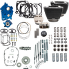 S&S Cycle 132" Power Package Engine Performance Kit - Chain Drive - Oil Cooled - Highlighted Fins - M8 310-1238