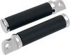 Drag Specialties Hotop Designs Footpegs - Knurled - Chrome