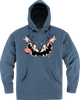 Nine Lives Hoodie - Storm Blue - 3Xl