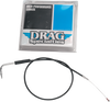 Drag Specialties Black Vinyl Idle Cable - 38-1/16"
