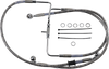 Drag Specialties Brake Line - +6" - Stainless Steel - Xl
