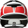 Z1R Rise Helmet - Flame - Red - Large