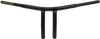Drag Specialties Handlebar - T-Bar - Buffalo - Pullback - 8" - Tbw - Black