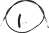 Drag Specialties High-Efficiency Black Vinyl Clutch Cable - 62-11/16"