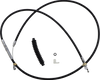 Drag Specialties High-Efficiency Black Vinyl Clutch Cable - 55-1/4"