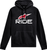 Ride 4.0 Pullover Hoodie - Black/Red/White - 2Xl 1214-51820-1232-2Xl
