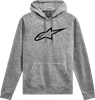 Ageless V3 Pullover Hoodie - Heather Gray/Black - Medium 1244-52000-1126-M