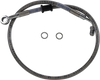 Drag Specialties Brake Line - Front (Upper) - Stainless Steel