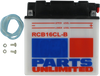 Parts Unlimited Battery - Rcb16Cl-B
