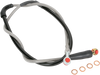Moose Racing Brake Line - Front - Stainless Steel - Honda H02-1-043/P