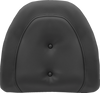 Saddlemen Tour-Pak Backrest Pad Cover - Pillow Top - Black 88-11884Pt