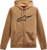 Ageless Ii Zip Hoodie - Sand/Black - 2Xl 10385305223102X