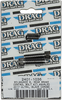 Drag Specialties Bolt Kit - Brake - Rear - Black/Chrome - Knurled - M8