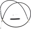 Drag Specialties High-Efficiency Black Vinyl Clutch Cable - 78"