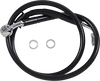 Drag Specialties Brake Line - +6" - Black - '18-'22 Softail