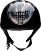 Z1R Vagrant Helmet - Usa Skull - Black - Small
