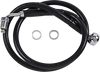 Drag Specialties Brake Line - +8" - Black - '18-'21 Softail