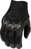 Icon Long Track Cx Gloves - Black - Xl