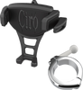 Phone Holder - Constrictor - Black - Chrome 1-1/2" Handlebar Mount 50356
