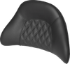 Saddlemen Tour-Pak Backrest Pad - Lattice Stitched - Black 01-11884Ls