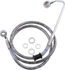 Drag Specialties Brake Line - +8" - Stainless Steel - '15-'17 Softail