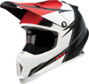 Z1R Rise Snow Helmet - Cambio - Red/Black/White - Xs