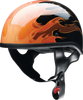 Z1R Cc Beanie Helmet - Hellfire - Orange - Large