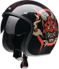 Z1R Saturn Helmet - Devilish - Gloss Black/Red - Xs
