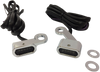 Drag Specialties Led Handlebar Marker Lights - Xl - Chrome/Smoke